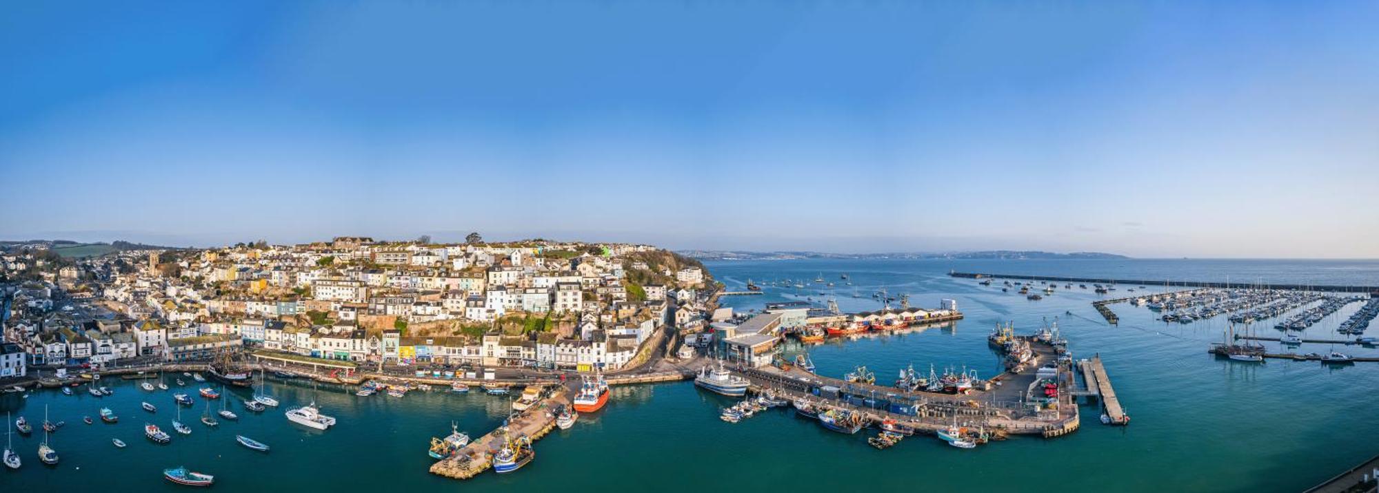 Sea Spray Villa, Brixham Bagian luar foto