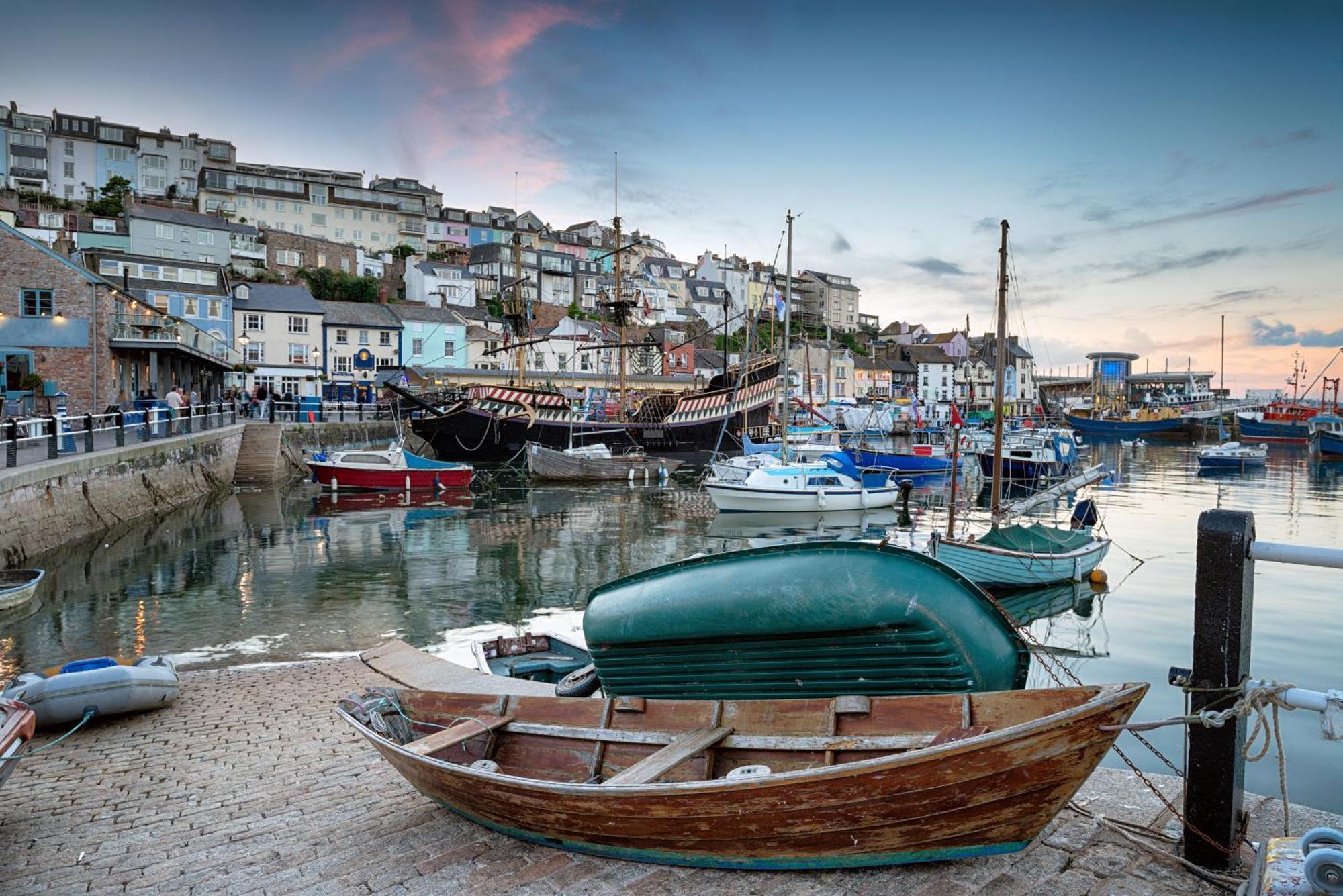 Sea Spray Villa, Brixham Bagian luar foto