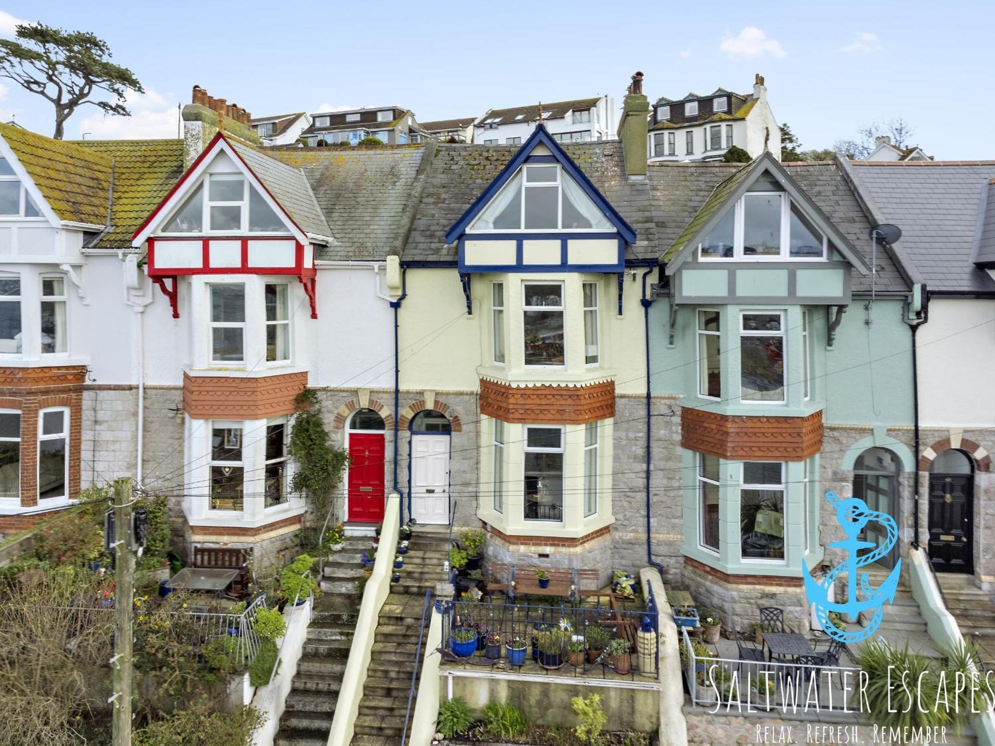 Sea Spray Villa, Brixham Bagian luar foto